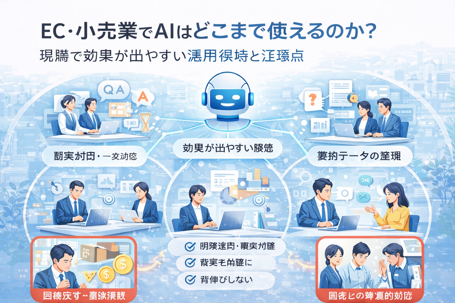 EC・小売業でAIはどこまで使えるのか?